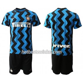 Inter Milan Kind Voetbaltenues Thuis 2020/21 - SS (+ Korte broeken)